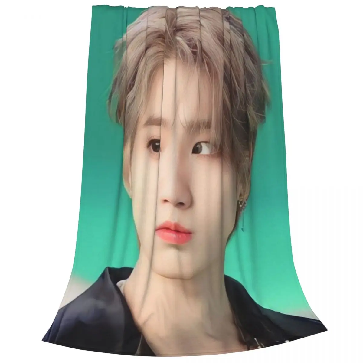 KPOP Han JiSung Blanket Sofa Bedroom Bed Home Office Nap Blanket Car Travel Picnic Blankets Gift