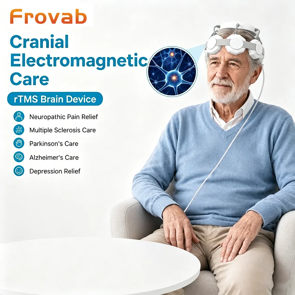 Professional rTMS Transcranial Magnetic Stimulation Device Non-invasive Brain Stimulator for Stroke Recovery Parkinson Alzheimer