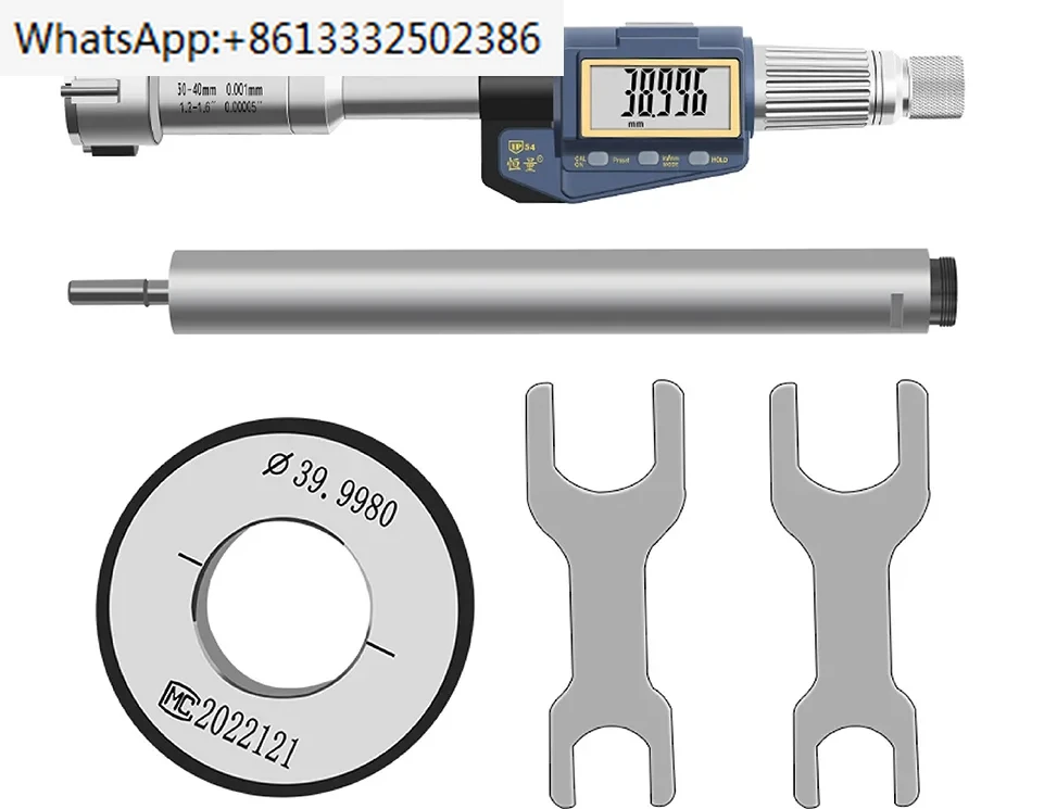 

Высокоточный электронный цифровой дисплей 0,001, трехточечный внутренний фотоподшипник с тремя захватами, измерение внутреннего отверстия