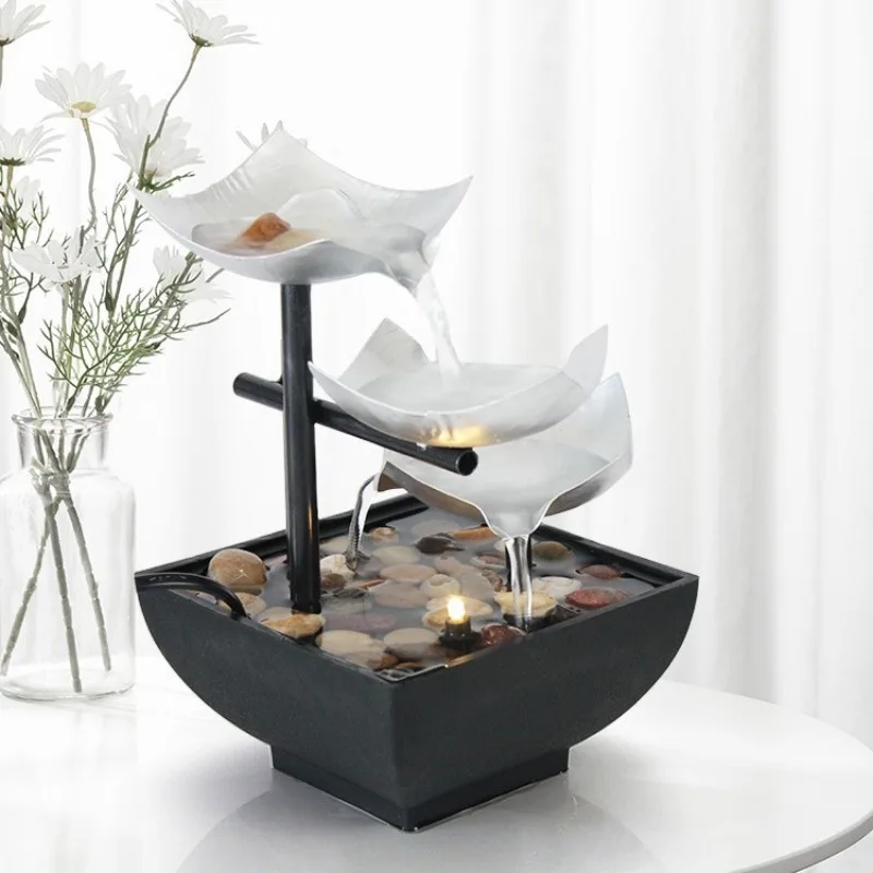 

Modern minimalist circulation small running water decorations, office desktops, high-end landscape ornaments