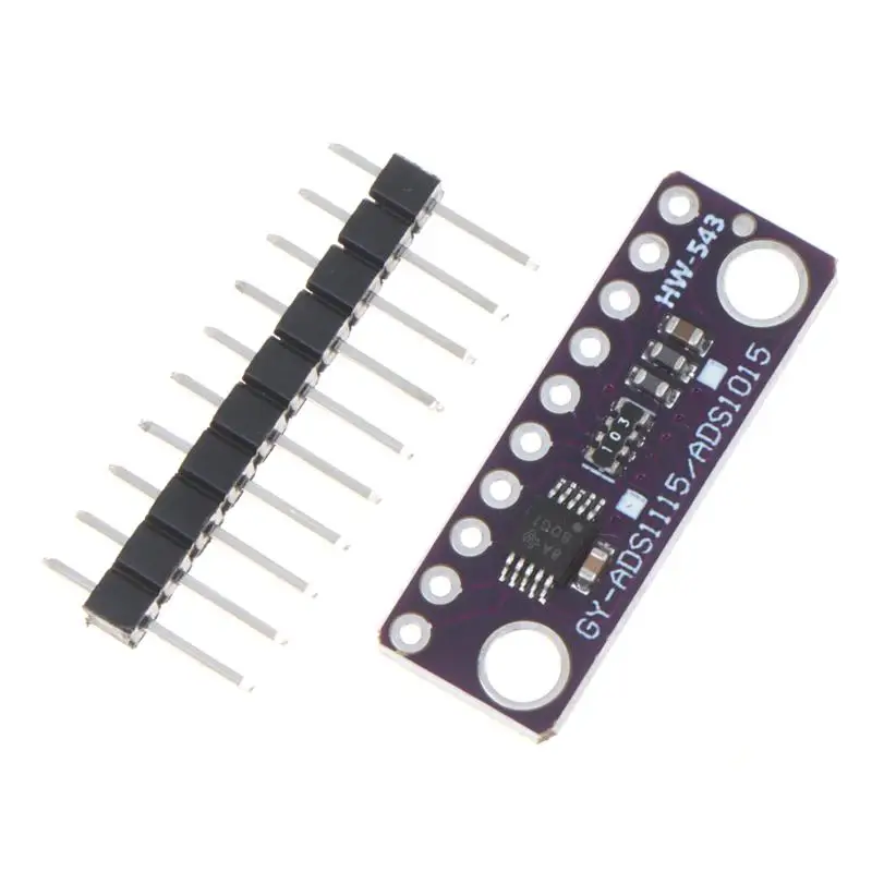 【C】ADS1115 4 Channel 16Bit ADC Module Adjustable Gain High Precision Board For MCU Signal Acquisition DIY Electronic Projects