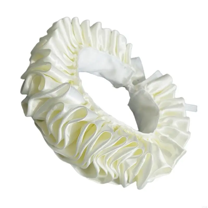 مسرح القرون الوسطى الدعامة قابل للتعديل تكدرت تأثيري العنق الساتان وهمية طوق Y166