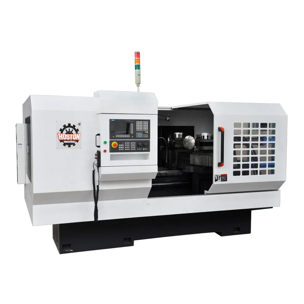 China Cnc Metal Spinning Machine Mini Cnc Turning and Milling Machine High-accuracy Multifunctional Lathe with bar Feeder