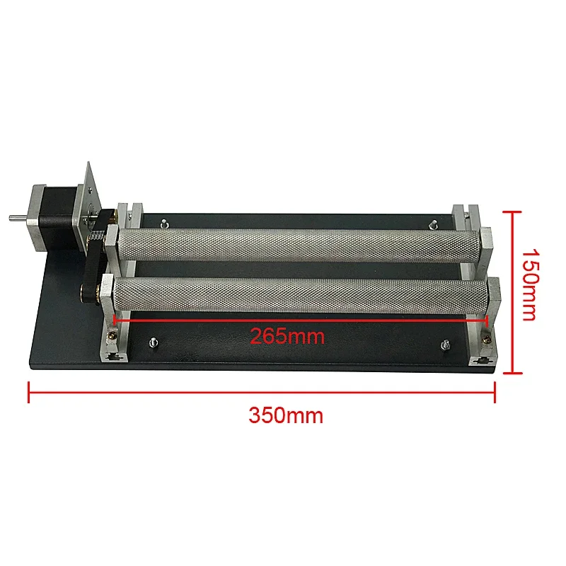 Laser Engraving Machine Rolling 4th Axis Rotary Axis Rotary Jig Cylinder for CO2 Fiber Laser Engraver Marking Machine