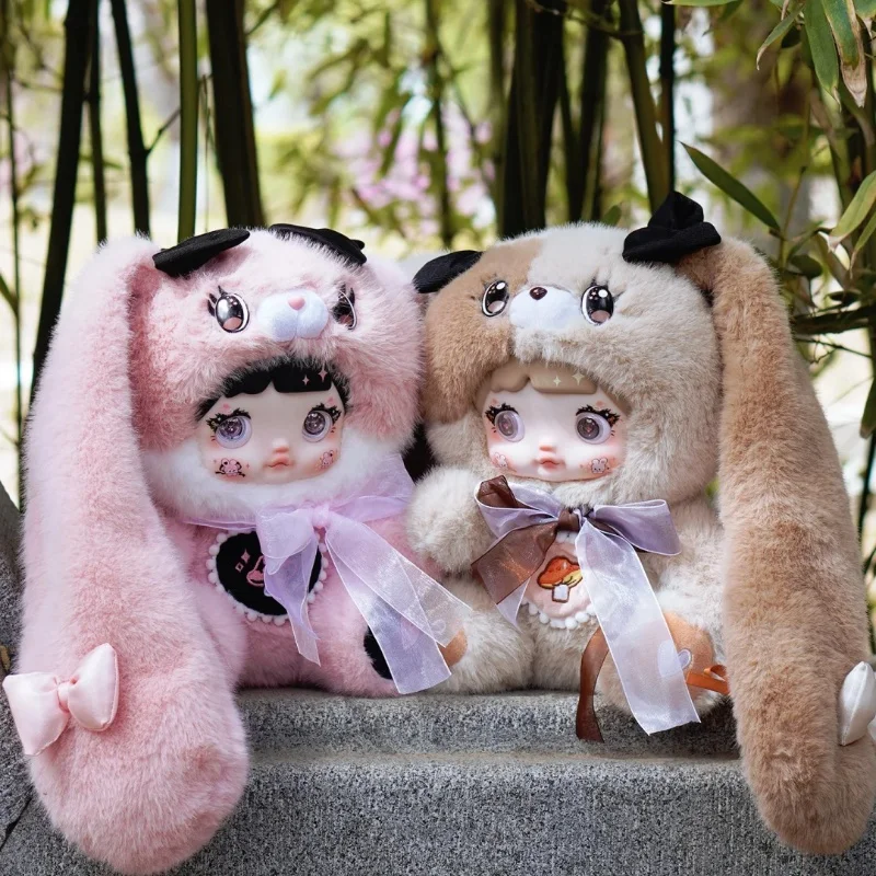 

Nommi Mushroom Hat Series Blind Box 400% V2 Mystery Box Anime Doll Bunny Action Figure Toy Decor Figurine Collect Ornament Gift