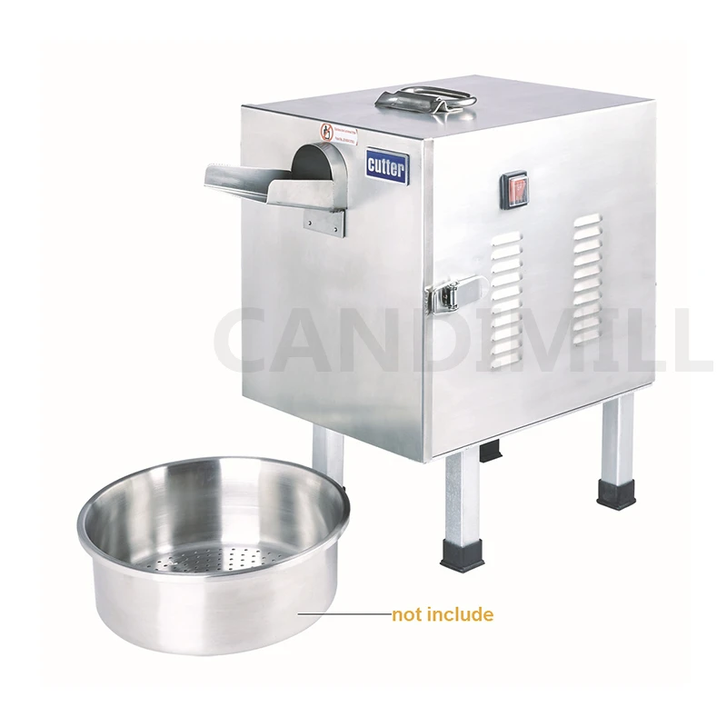 Cortadora eléctrica multifunción, cortadora de cebollas verdes, cortadora de verduras de acero inoxidable