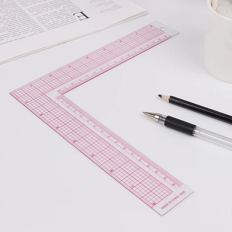 [YU] أداة قياس أدوات مكتبية لقطع الملابس والخياطة المرقعة