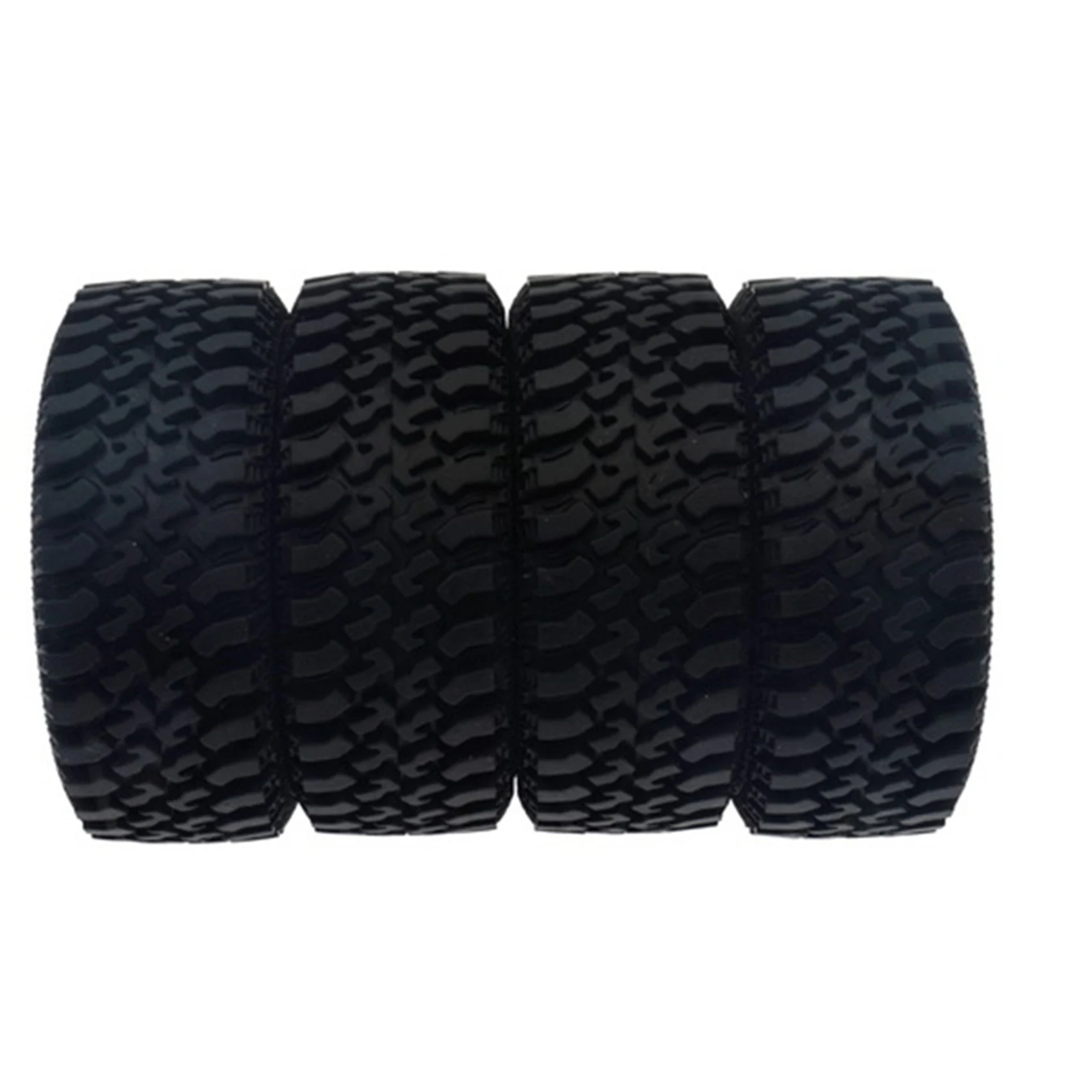 ABUM-40Pcs Rubber Wheel Tire Tyre Set For MN86 1/12 RC Car DIY Upgrade Spare Parts Accessories