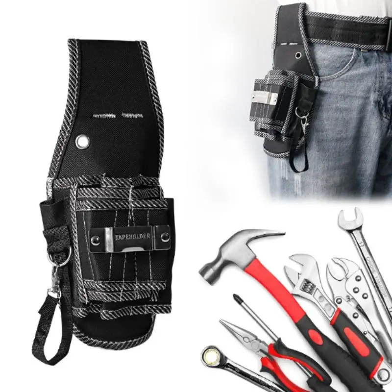 【S】9 In 1 Tool Belt Screwdriver Utility Kit Holder Top Quality Nylon Fabric Tool Bag Electrician Waist Pocket Pouch Bag