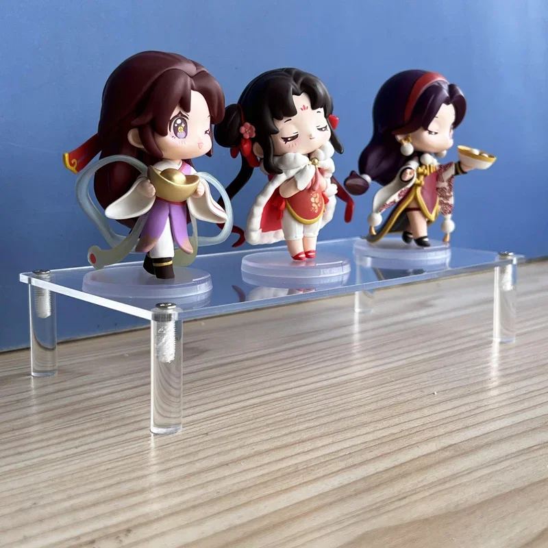 Transparent Acrylic Display Shelf Handbag Cake Dessert Display Stand Perfume Jewelry Action Figure Holder Home Storage Rack