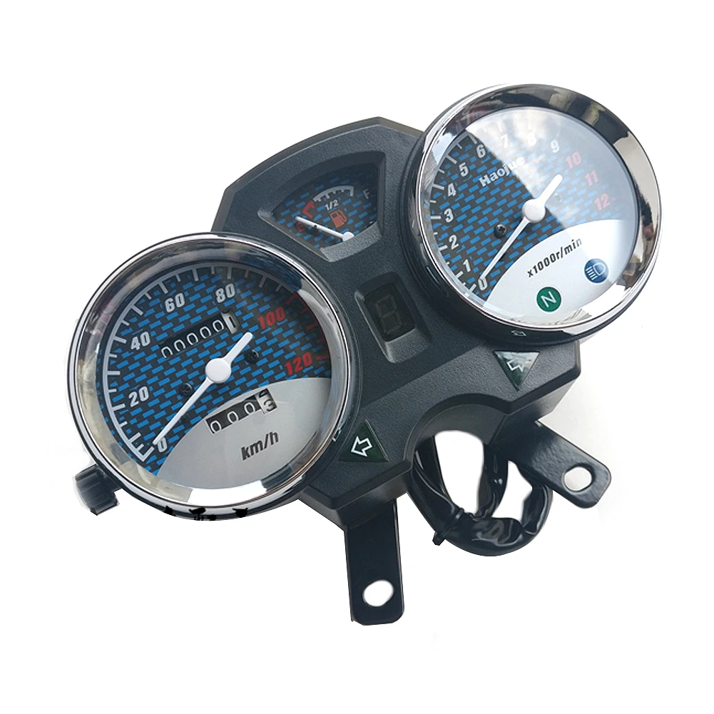 For Suzuki Haojue GN125F/2F gn125-2a HJ125-8E Haojue Motorcycle Tachometer Speedometer Speed Meter Clock Instrument Assembly