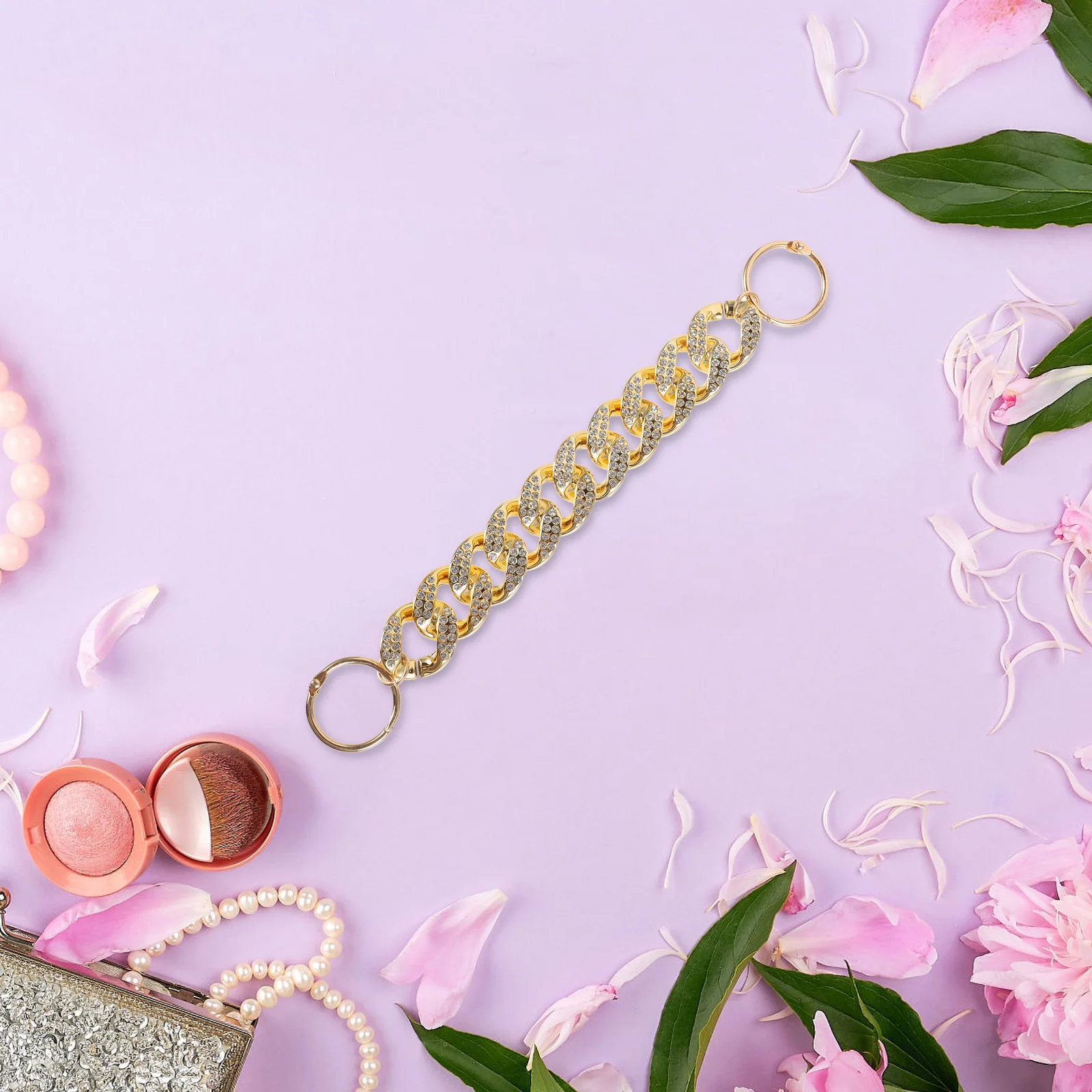 

Bag Extender Chain Purse Chain Strap Replacement Accessory Durable Stylish Purse Extender for Crossbody Underarm Bags