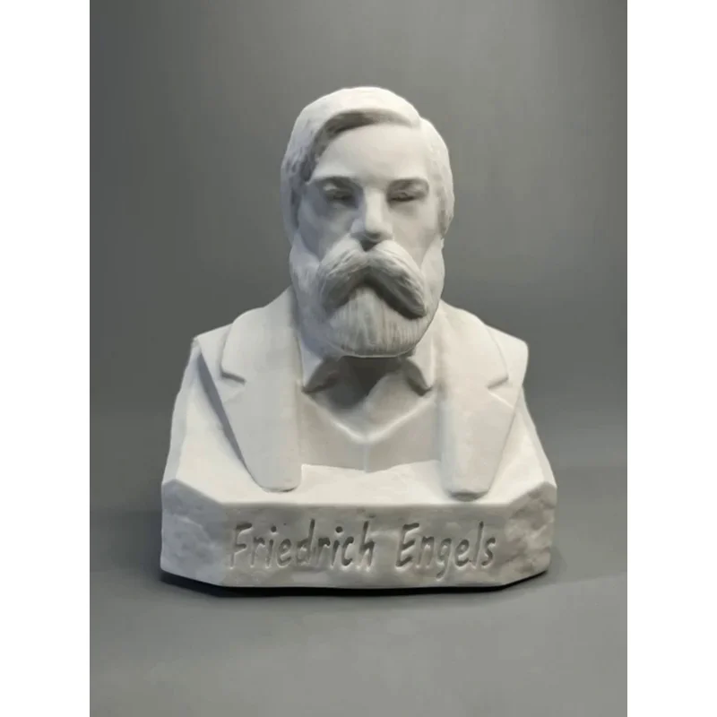 

Friedrich English thinker model plaster sculpture bookshelf desktop decoration atmosphere ornaments gift