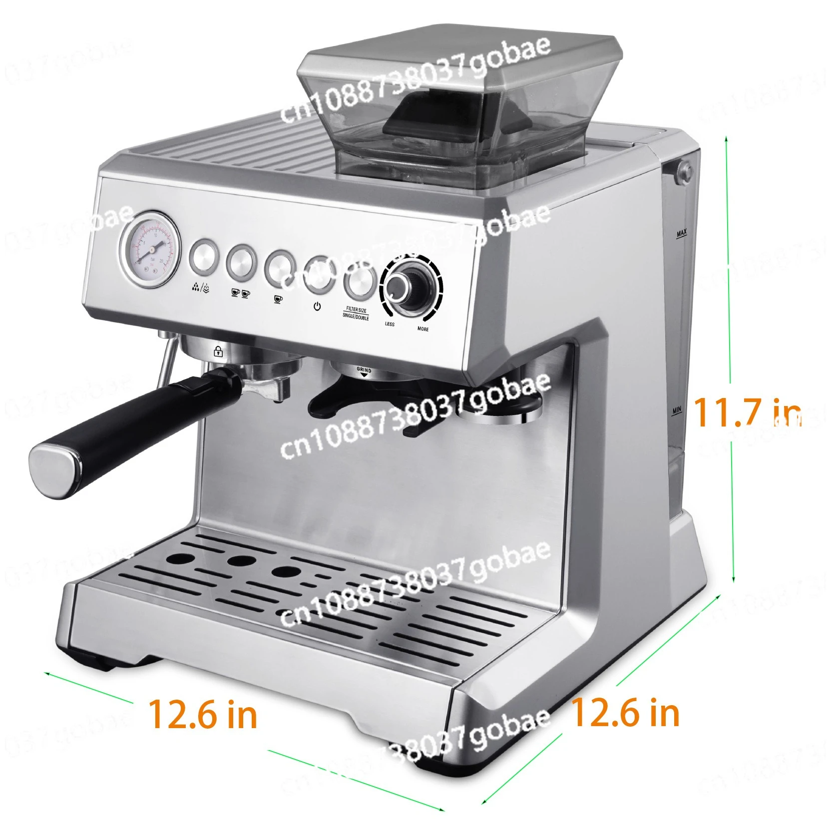 3-In-1 with grinding machine Semi-automatic household espresso machine