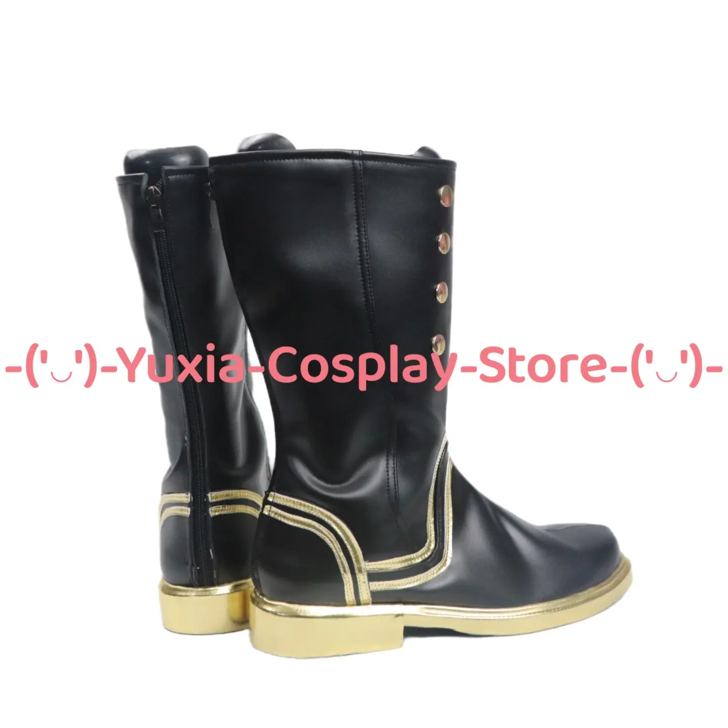 [Customized Size] Honkai Star Rail Emiya Shirou Archer Cosplay Shoes Game Roleplay Costume Prop Halloween Party Boots PU Leather