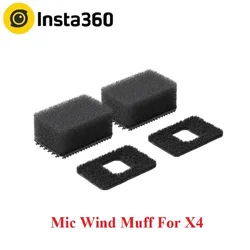 Insta360 X4 Mic Wind Muff para Insta 360X4, accesorios originales