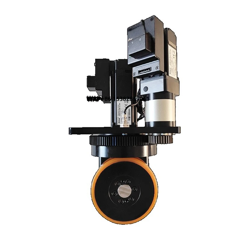 TZBOT 300kg Bearing Capacity AGV Drive Wheel Vertical Steering Wheel with Two Encoder Motor for Industrial AGV Robot Vehicle