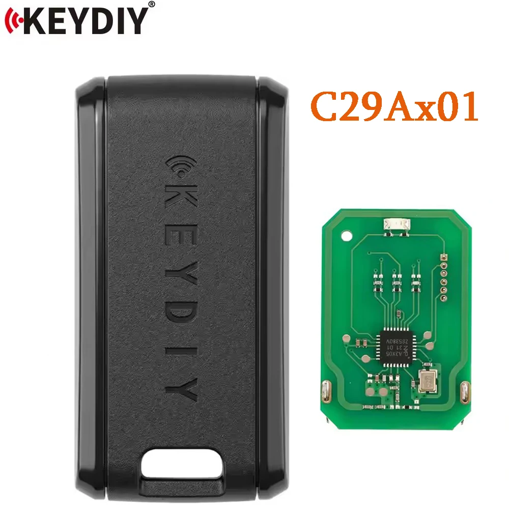 KEYDIY C29Ax01 Programmierbarer Smart-Schlüssel für NXP 29A1/2/3/4 2953/2954 Serien-Chips, verwendbar mit KEYDIY 13 #   Fernbedienungs-Chip-Leseadapter