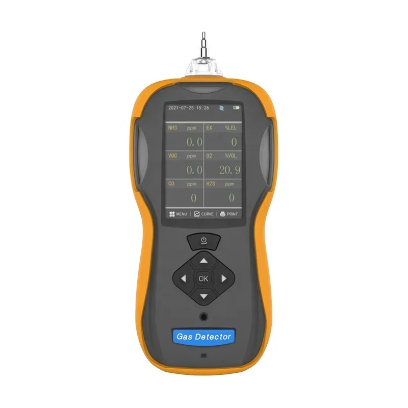 HC,CO,CO2,O2,NOx gas analyzer/detector  air quality  detector Temperature Humidity Take