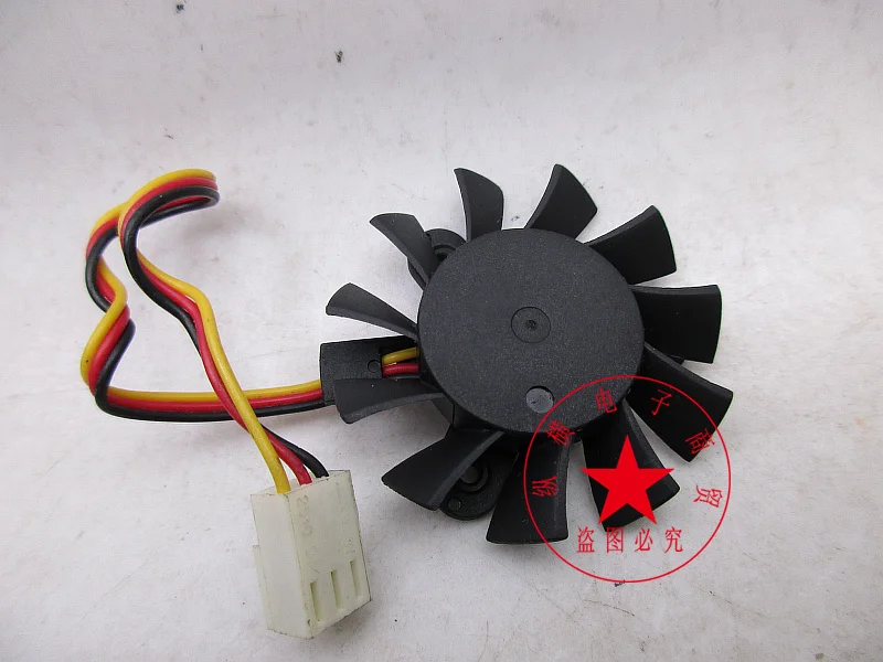 SNOWFAN YY5010H12B DC 12V 0.16A 44mm 3-Wire Server Cooling Fan