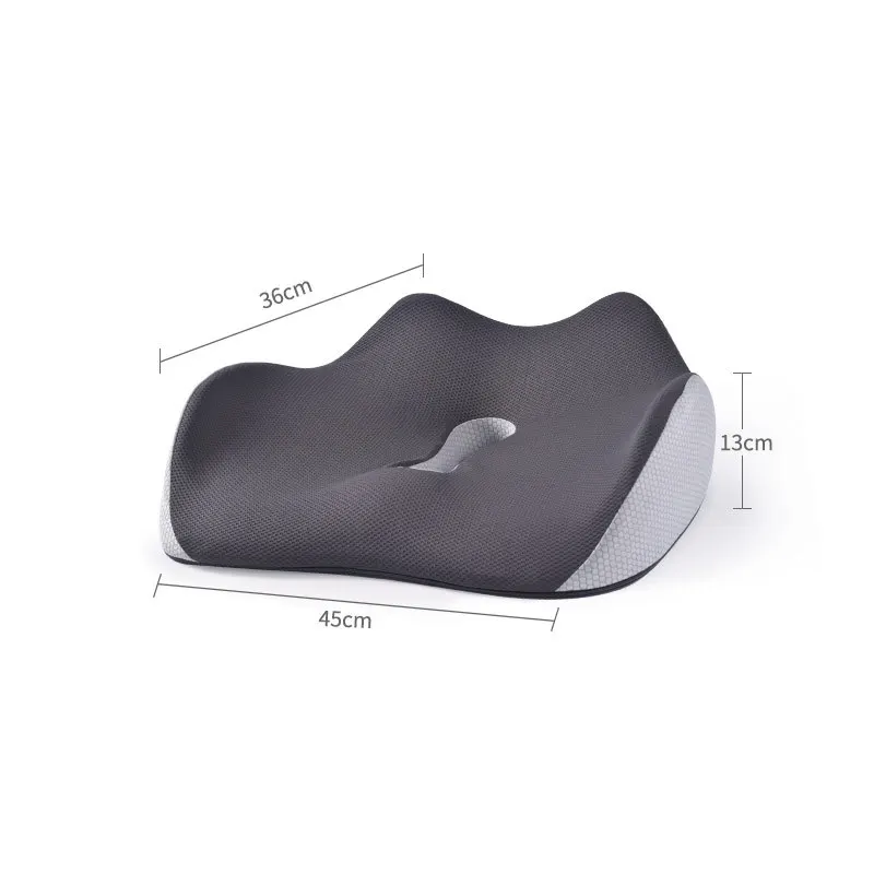 Non Slip Memory Foam Seat Cushion for Office Chair Home Computer Desk Comfortable Long Sitting