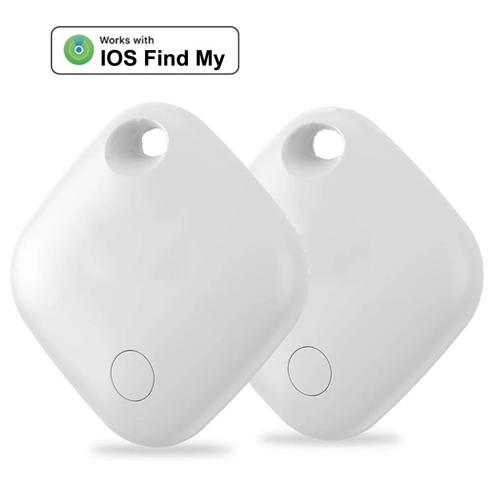 Smart GPS Tracker Works with IOS Find My APP Bluetooth-compatible Tag Anti Lost Reminder Device MFI Rated Locator Car Key Finder