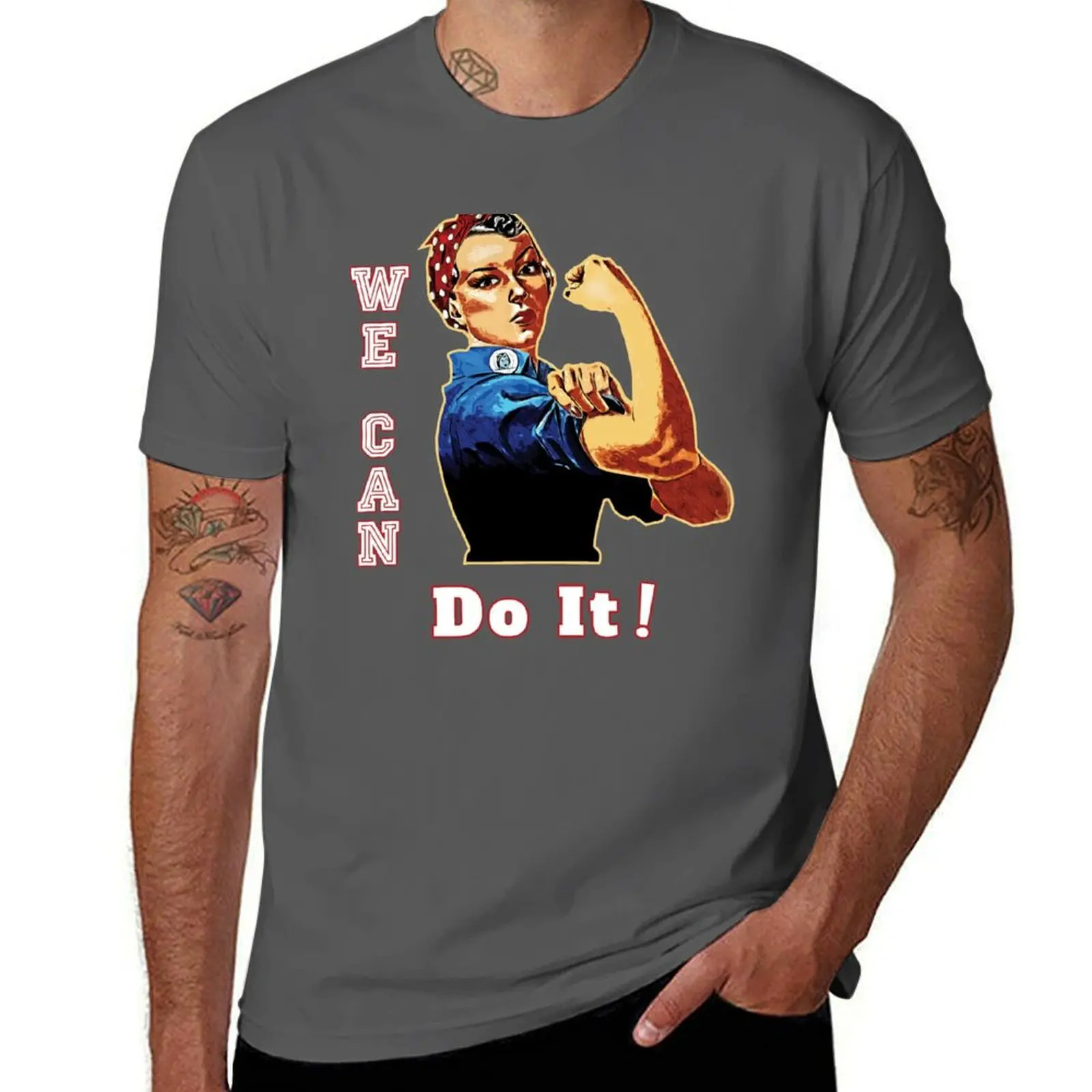 

Rosie Riveter - We Can Do It T-Shirt funny costumes valentines clothes graphics hippie clothes mens designer clothes