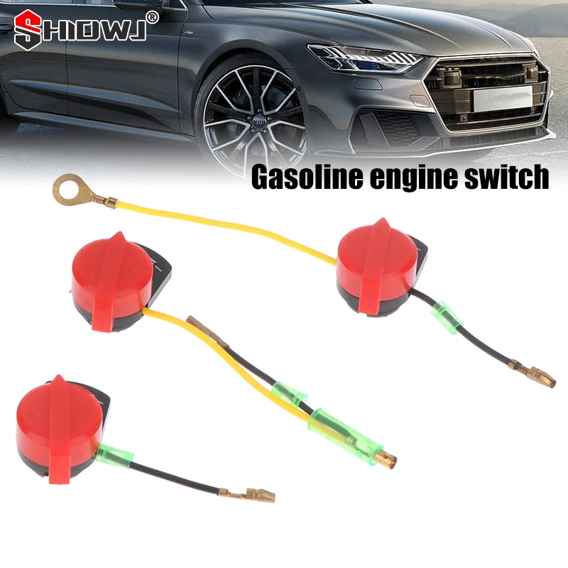 1PC Gasoline Engine Parts Flameout Switch For GX160 152 168 170 188 190 192 Gasoline Engine Accessories Flameout Switchs