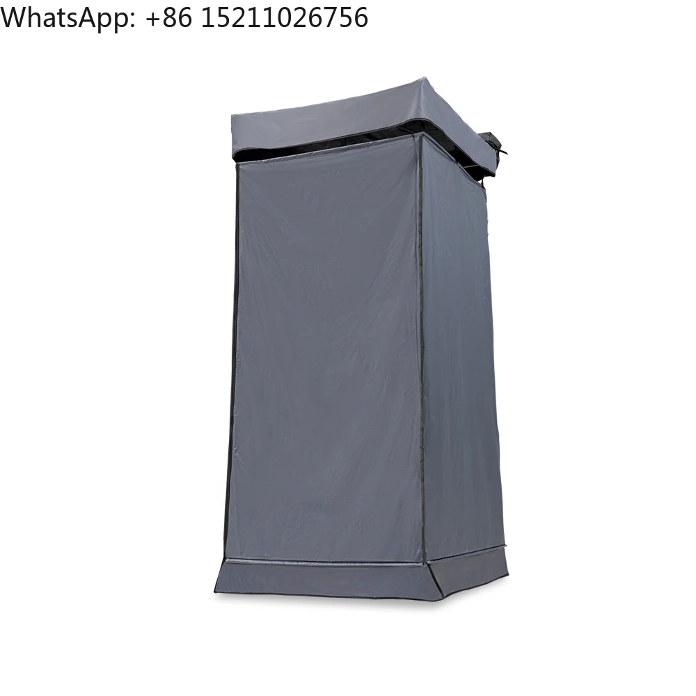 

Outdoor Camping Shower Tent Car Side Shower Tent Toilet Bathing Tent Built-in Led Strip Light