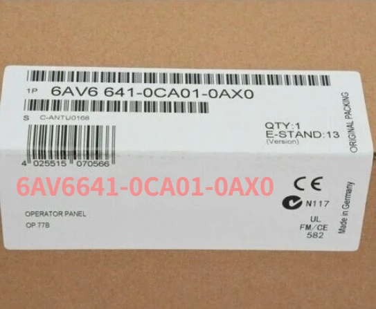 

6AV6641-0CA01-0AX0 1PCS Brand New 6AV6641-0CA01-0AX0 Fast delivery
