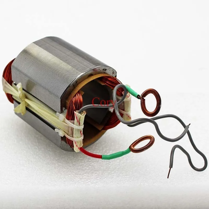 1PC For Makita 9523B Angle Grinder Electric Motor Rotor/Stator/Spiral Bevel Gear AC 220V Angle Grinder Replacement