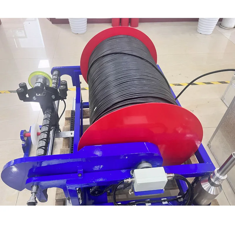 Poço de água com guincho montado em trilho 1000m poço profundo guincho de descente subaquático água profunda