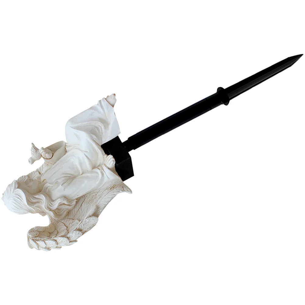 

Solar Light Stake Garden Fairy Statue Decorative Angel Outdoor Luminous Lamp for Lawn Yard Pathway Cemetery Solar Decoration