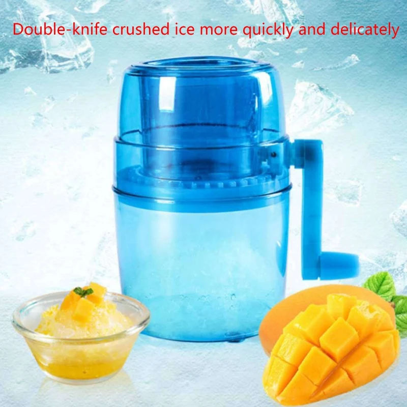 Ice Slush Maker Home Snow Cone Ice Block Making Machine Ice Crusher Drop Shipping