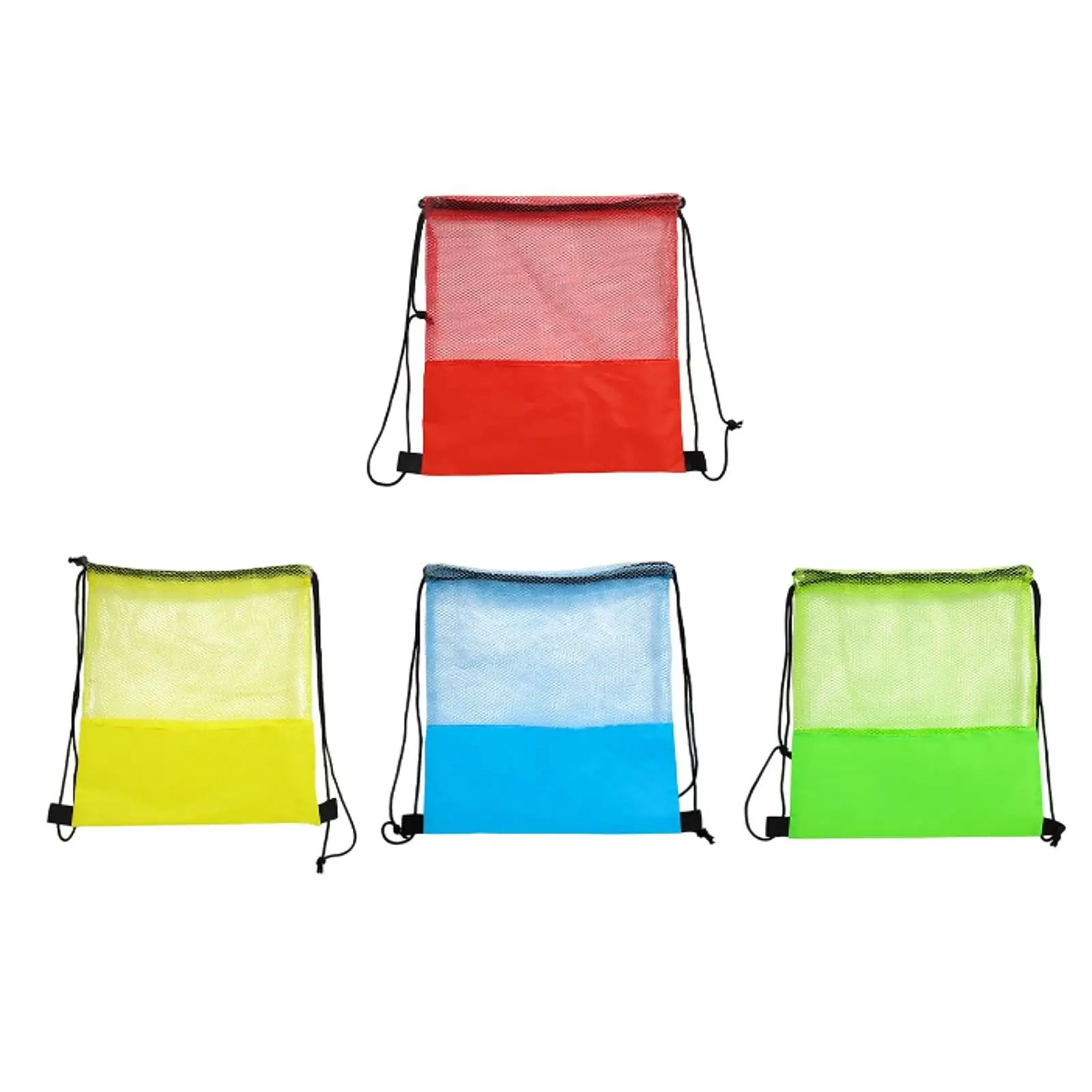 

Single Ball Bag Waterproof Oxford Cloth Drawstring Mesh Backpack for Gym Men Women Outdoor Sports