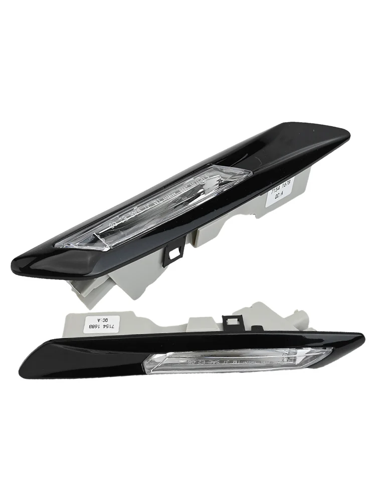 Sale 2pcs Front Side Marker Turn Signal Light Cover For BMW For 5 Series F10 F18 11-13 Part Number 63137154169 63137154170
