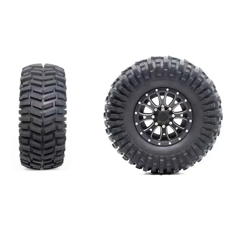 2.2 calowa opona Maxxis dla 1/10 zdalnie sterowany samochód gąsienicowy 125mm wspinaczka osiowa Scx10 90046 D90 Yikong Rgt Traxxas Trx4 Trx4m