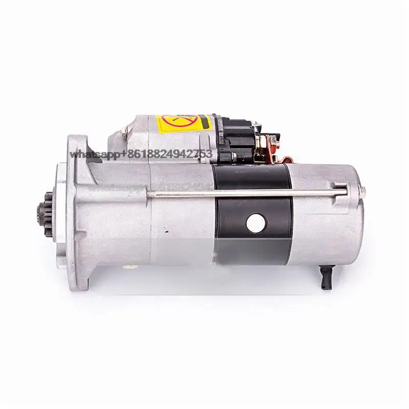 High quality B3.3 engine 24V 9T excavator starter motor