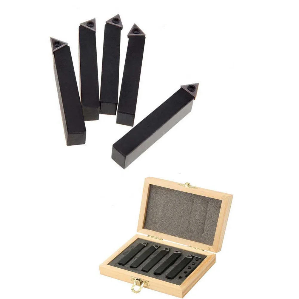 

5 шт. индексируемый твердосплавный токарный станок, режущие инструменты, 10 мм, токарный расточный станок, держатель инструмента с ЧПУ, длительный срок службы, твердосплавные токарные инструменты