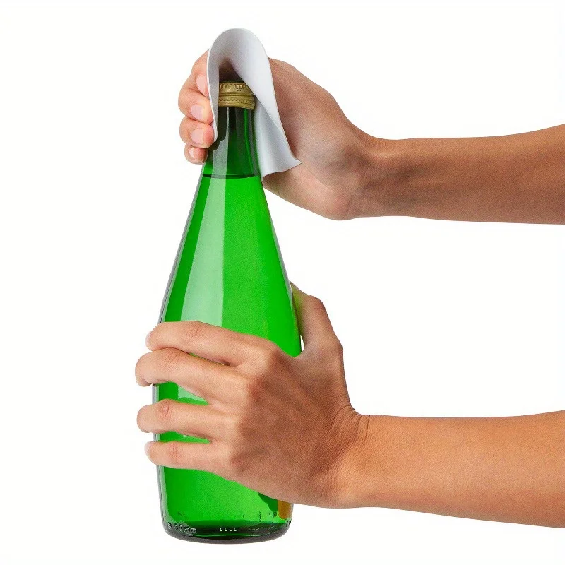 Soft Silicone Gripper Pad for Weak Hands - Effortless Jar & Bottle Opener, Multi-Color Non-Slip Aid Coaster, Heat-resistant Pad