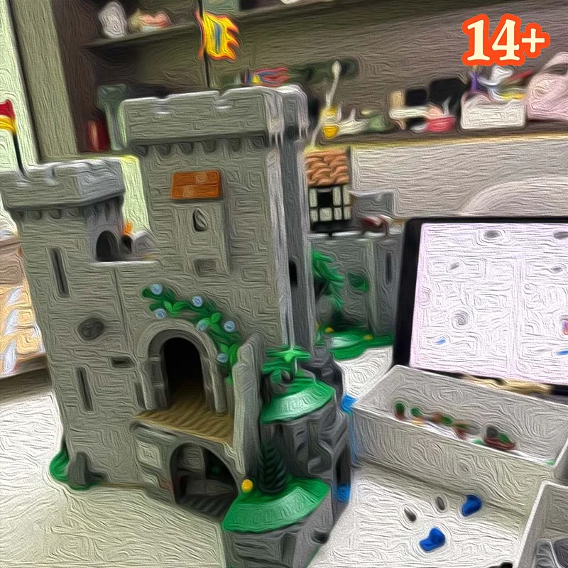 Hot In Stock 4514 Pcs Building Block Medieval Knight Castle Model Birthday Gift Home Display Ornament