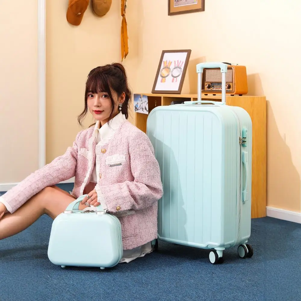urban-simple-style-luggage-suitcase-movable-silent-wheels-24-inches-password-boarding-unisex-carry-on-suitcase-pc-abs-material