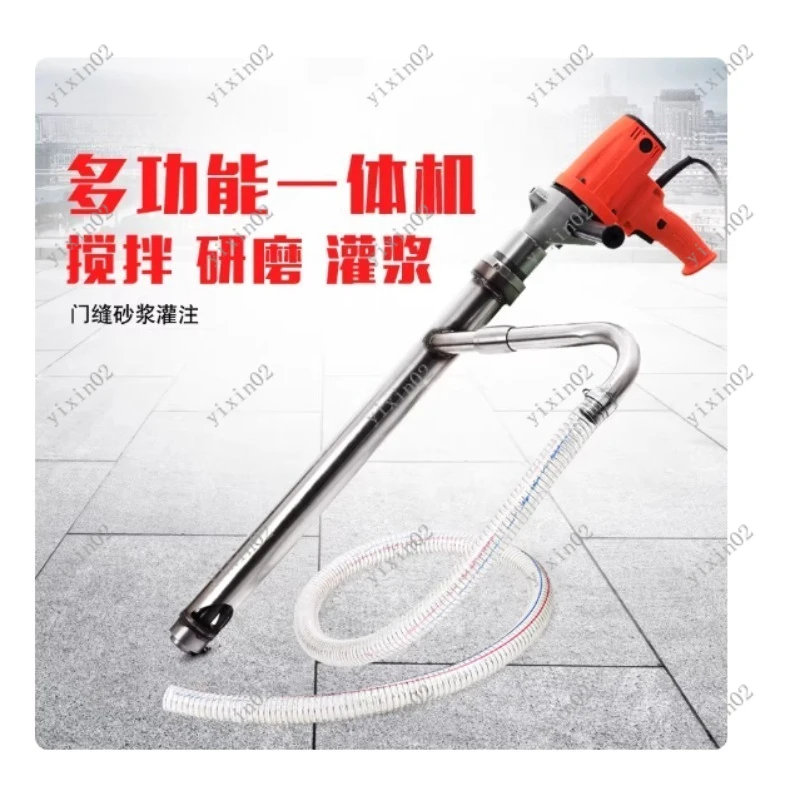 Mortar Grouting Machine Putty Mixing Grinding Feeding for Door Window Gap Grouting