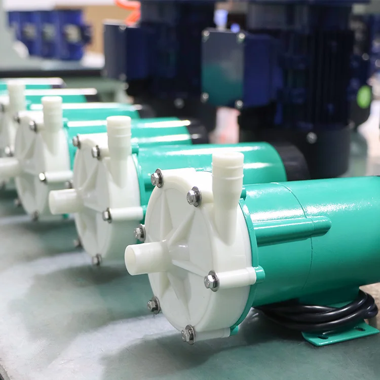 CSM الكهربائية PVDF المقاومة حمض محرك مغناطيسي صغير الكيميائية السائلة Hcl مضخة حمض