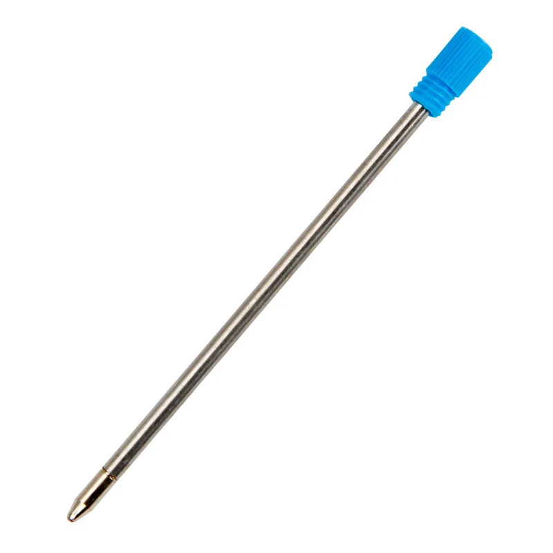 20 Stück 0,5 mm Metall-Rollkugelschreibermunten, 70 mm Länge, für Crystal Diamond Pen, 7 cm, austauschbare Metallstiftminen, Büro, Business – Detail 8