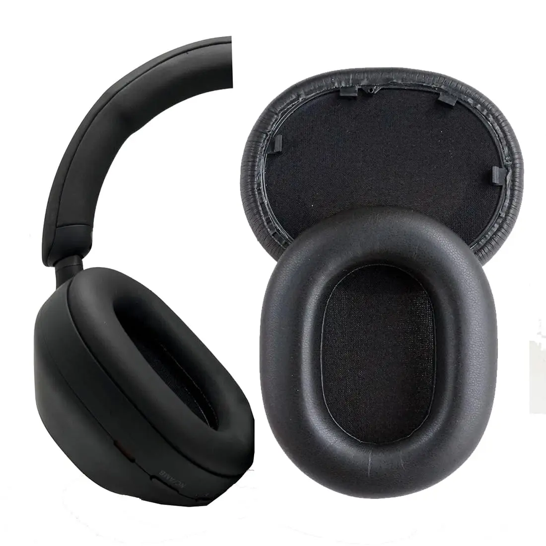Almohadillas para los oídos V-MOTA WH1000XM5 compatibles con ruido activo Sony WH-1000XM5, (no se adaptan a auriculares WH-1000XM3 WH-1000XM4) (1 par)