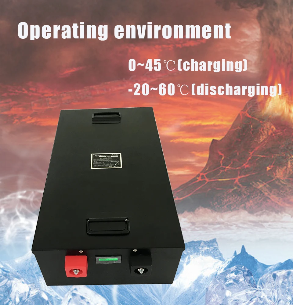 Batterie Li-ion 24v 80Ah avec BMS Bluetooth pour scooter électrique