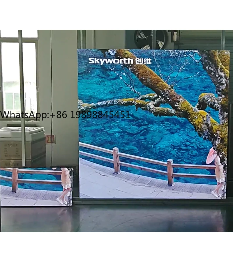 

P3.91 Flexible LED Display Module for Interior Exterior Advertising IP65 Magnetic Front Maintenance for Shopping Mall Elevators