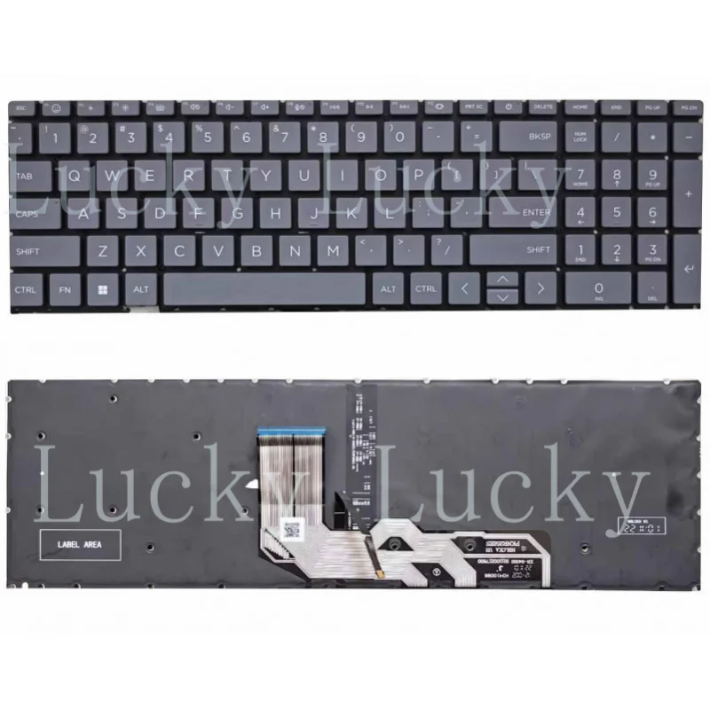 

f For HP Envy 17-DA 17-DA0013DX 17-DA0047NR 17-DA0097NR 17-DA1013DX US keyboard