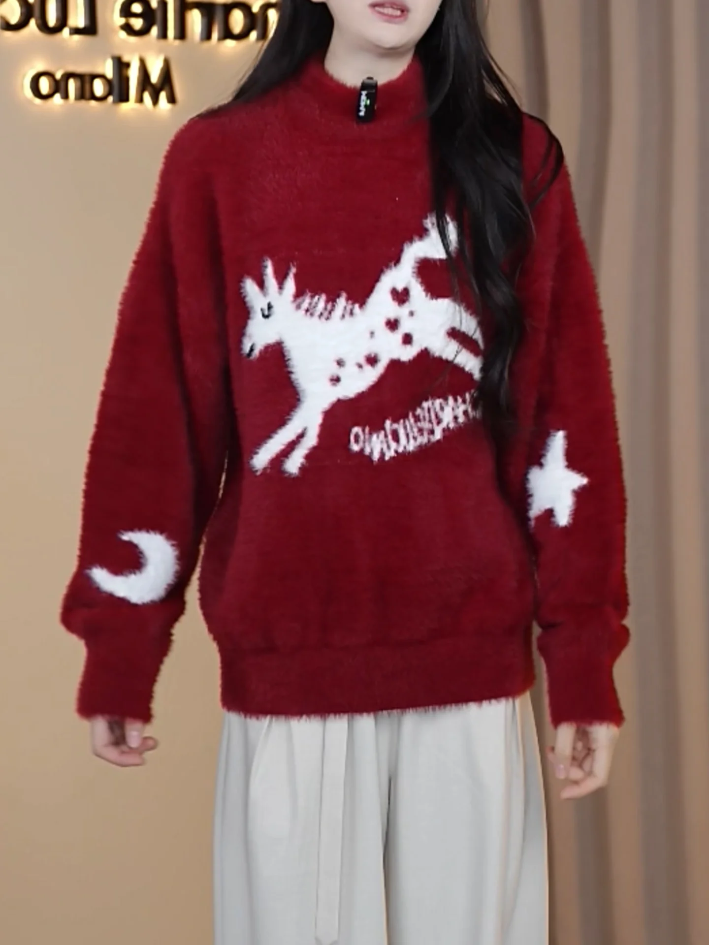 rouge-mignon-motif-pull-femme-rond-ne-long-sve-grande-taille-design-sens-haut-coreen-sle-decontracte-confortable-chaud